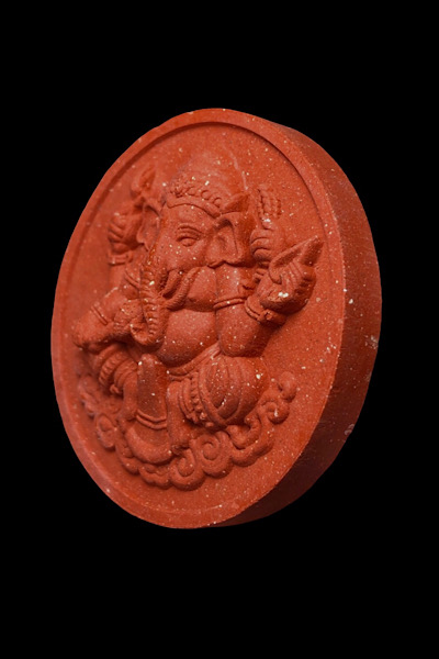 #พระพิฆเณศวร เนื้อผงอุทยานพระพิฆเนศ จังหวัดนครนายก ขนาดใหญ่จัมโบ้   พิมพ์สวยงานสมบูรณ์ #พุทธศิลป์สวย