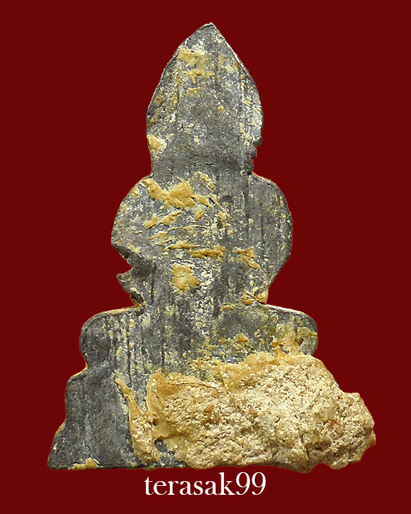 พระกรุวัดเก๋งจีน พิมพ์นั่งสมาธิ เนื้อชินตะกั่วสนิมแดง จ.ระยอง สวยๆราคาเบาๆ