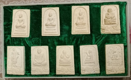 พระผงมงคลลาภพุทธคุณทั้ง9 เคาะเดียว