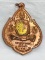 หลวงปู่กาหลงเขี้ยวแก้ว วัดเขาแหลม จ.สระแก้ว -เหรียญนารายณ์พลิกแผ่นดิน -เนื้อทองแดง -รุ่น "ไตรมาส ๔๗