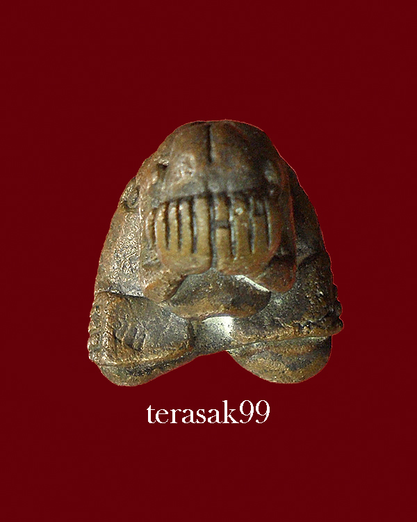 พระปิดตาพิมพ์พุงพลุ้ย เนื้อทองผสม รุ่นจันทร์เพ็ญ หลวงพ่อคล้อย วัดภูเขาทอง พัทลุง 