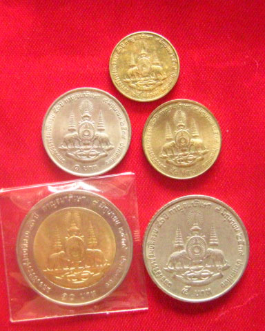 ชุดเหรียญกษาปณ์ ฉลองสิริราชสมบัติครบ 50 ปี กาญจนาภิเษก รัชกาลที่ 9 พ.ศ. 2539
