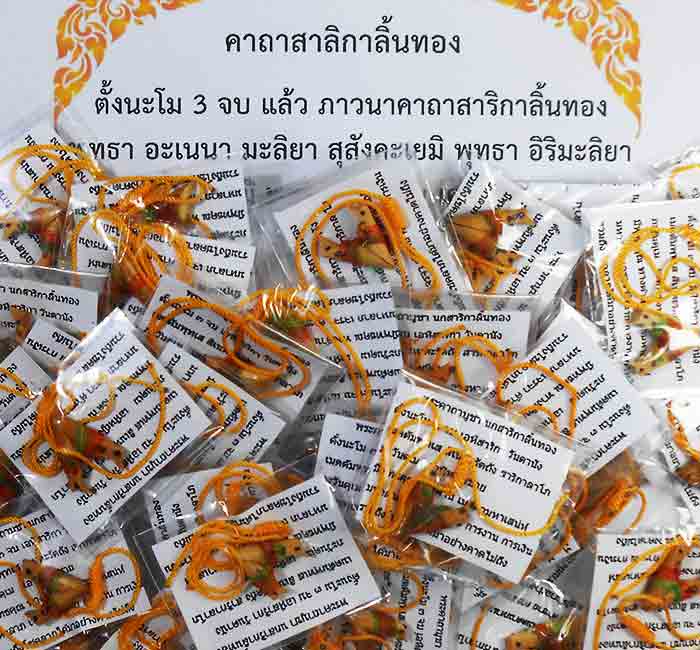 **100 คู่**สาลิกาลิ้นทอง 