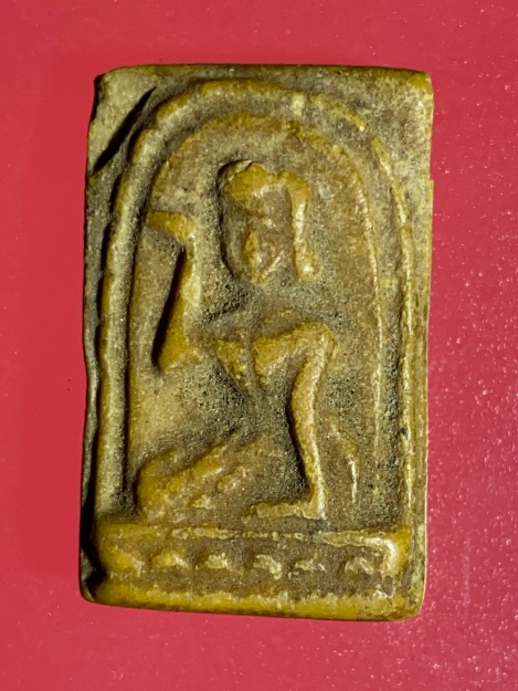 นางกวักหลวงพ่อกวย พิมพ์ใหญ่ ปี 2515 เนื้อผงน้ำมัน วัดโฆสิตาราม จ.ชัยนาท 