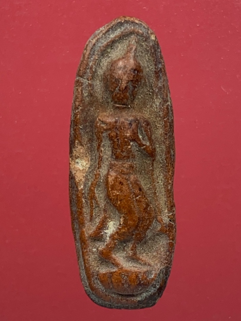 พระลีลาทุ่งเศรษฐี หลวงพ่อกวยปี2517 หลวงปู่หมุนปลุกเสก