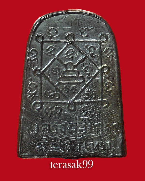 พระพุทธโสธร ปี2509 พิมพ์เล็บมือ เนื้อเมฆพัตร์ ราคาเบาๆ(2)