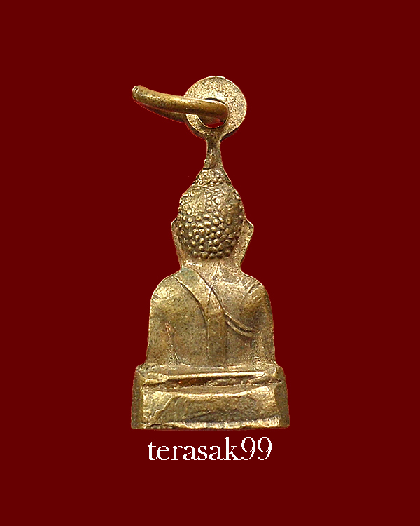 รูปเหมือนปั๊มหลวงพ่อพระผุด วัดพระทอง ทองเหลืองกะไหล่ทอง อ.ถลาง จ.ภูเก็ต สวยๆ