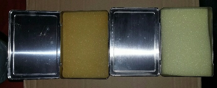 กล่องใส่พระเครื่อง 2 ใบ ขนาด กว้าง 5 นิ้ว × 3.5 นิ้ว