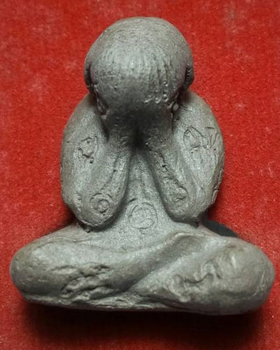  พระปิดตาหลวงพ่อเงิน วัดโพรงงู จ.พัทลุง เนื้อมหาว่าน ตะกรุด 3 ดอก พิมพ์ใหญ่ รุ่น มหาเวทย์ มหาบารมี