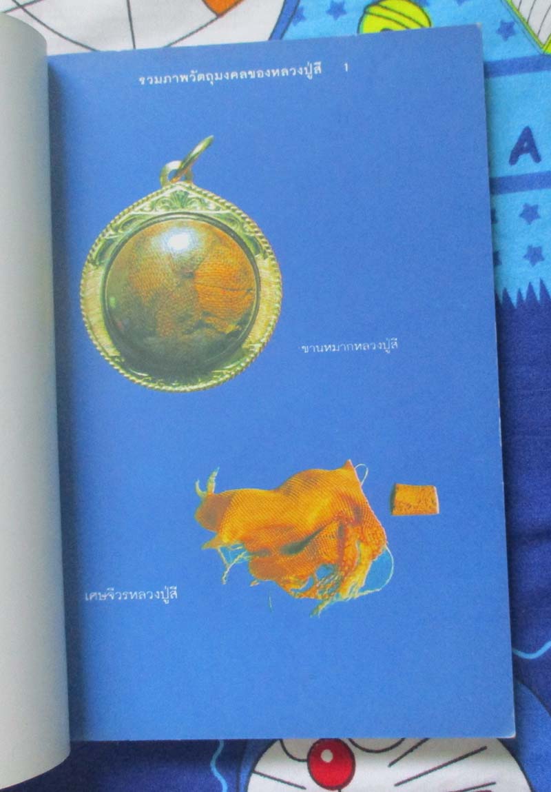 หนังสือประวีติและวัตถุมงคล หลวงปู่สี วัดเขาถ้ำบุญนาค
