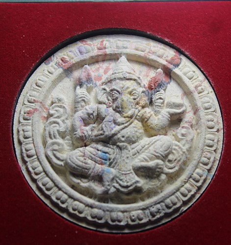 A811 พระพิฆเนศ กรมศิลปากร ปี2550 เนื้อผง พร้อมกล่องเดิมๆ