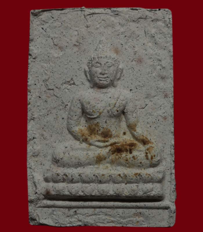 พระพุทธ พิมพ์สี่เหลี่ยม ชิ้นฟัก หลวงปู่ทองดำ วัดท่าทอง จ.อุตรดิตถ์ ปี ๒๕๔๗