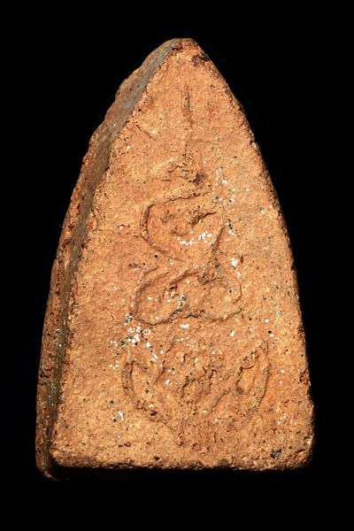 พระพุทโธน้อย เนื้อดิน พิมพ์เล็ก คุณแม่บุญเรือน วัดอาวุธฯ ออกวัดสารนารถปี2499