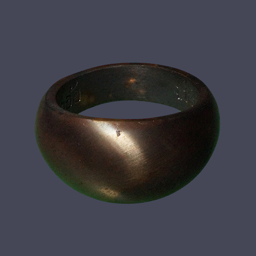 เขาอ้อ มงคลจักรวาลพุทธาคมเขาอ้อปี 45 แหวนปลอกมีด *** เนื้อนว ะโลหะแก่เงิน**ท่านขุนพันธ์ฯเป็นเจ้าพิธี