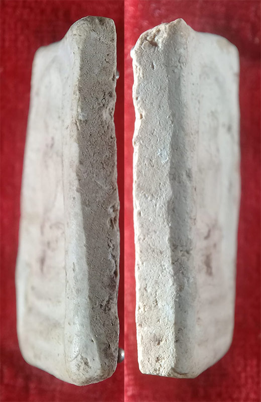 พระสมเด็จพิมพ์ฐานคู่ ลงกรุ พระครูสุพจน์ วัดสุทัศน์ ปี 2484 แท้ดูง่าย พร้อมบัตรรับรองเพื่อนบ้าน (A3)