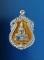 เหรียญหลวงพ่อโสธร รุ่นสร้างโรงพยาบาลวัดสมานรัตนาราม วัดโสธรวราราม เนื้อเงินลงยาสีเหลือง หมายเลข 2468