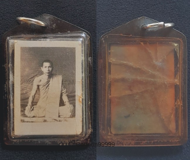 รูปถ่ายรุ่นแรก หลวงพ่อบุญ วัดพันตำลึง สุพรรณบุรีครับ หายาก สวย เดิม ดี ครับผม