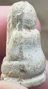 *ปิดตานกกระจิบ รุ่นแรก ปี๒๕๐๖ พิมพ์แข้งซ้อน ตะกรุด ๒ ดอก หลวงปู่เทียน วัดโบสถ์ ปทุมธานี*