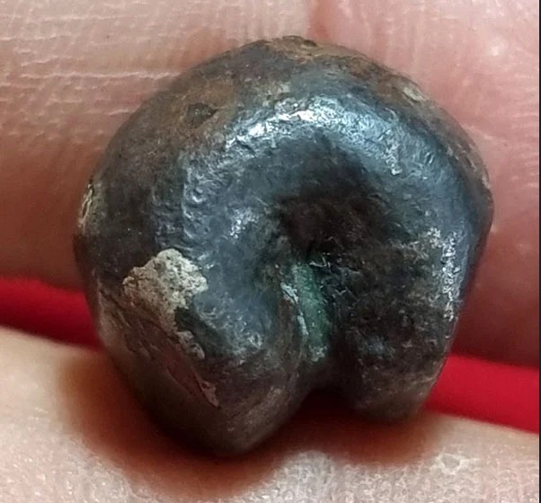 พดด้วงเงิน ตราพระแสงจักร - ตราปราสาท รัชกาลที่ 3 ขนาด 1บาท