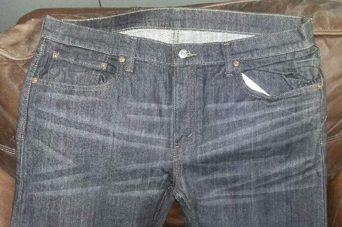 กางเกงยีนส์ LEVI'S 502 สีดำ