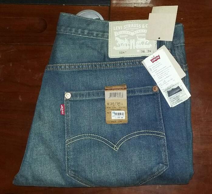 กางเกงยีนส์ LEVI'S 504