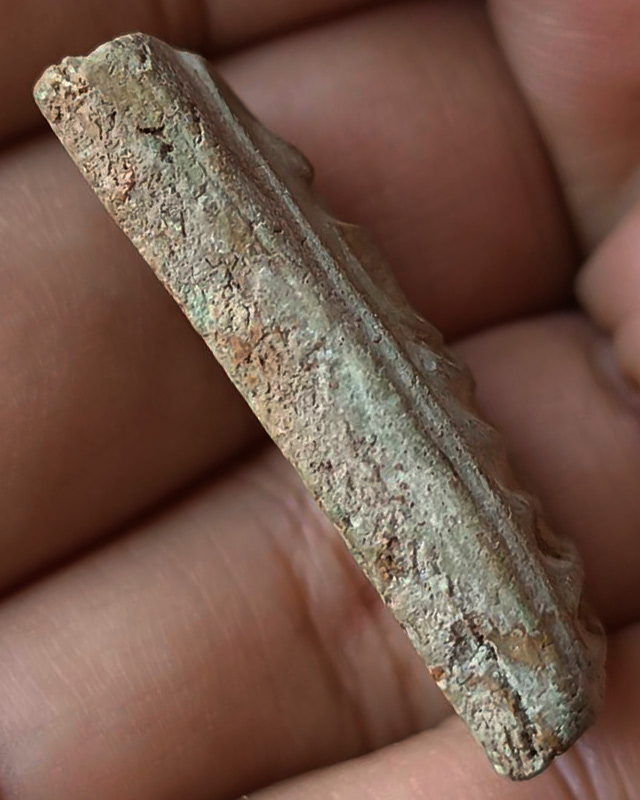 สมเด็จหลังจารยันต์ พระบ้านเก่าเก็บหลายสิบปี ไม่ทราบที่ ขนาดประมาณ 3.5 x 2.2 ซ.ม.