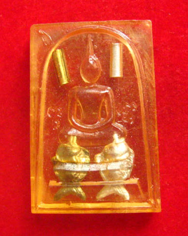 สมเด็จน้ำทิพย์ รุ่นรวยตลอด วัดเทพประสิทธิ์คณาวาส สมุทรสงคราม ปี 2543 เนื้อเรซิ่น สวยครับ