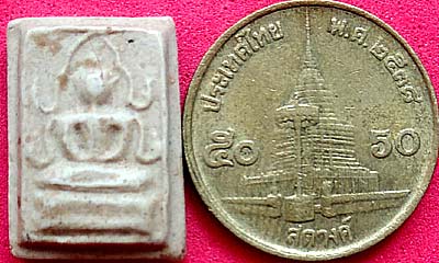 *พระผงมฤคทายวัน ปี๒๔๖๖ พิมพ์พุทธชินราชเล็ก หลังยันต์ตรีฯ หลวงปู่นาค วัดหัวหิน ปลุกเสก*