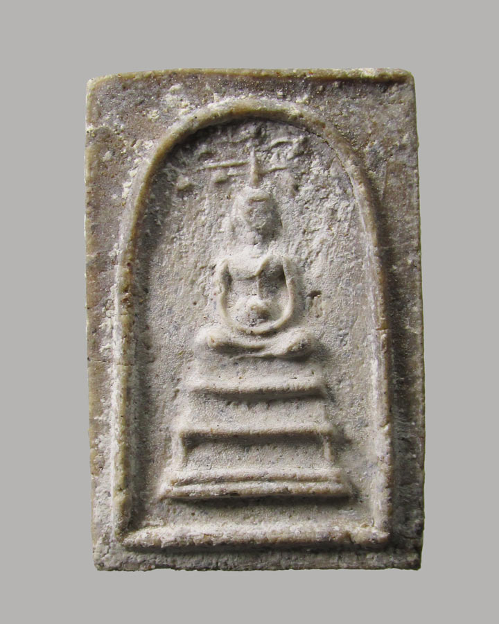 พระสมเด็จกรุ วัดราชประดิษฐ์  พิมพ์อุ้มบาตรปรกโพธิ์ สร้างโดย อ.หนู (โตมร บุนนาค)