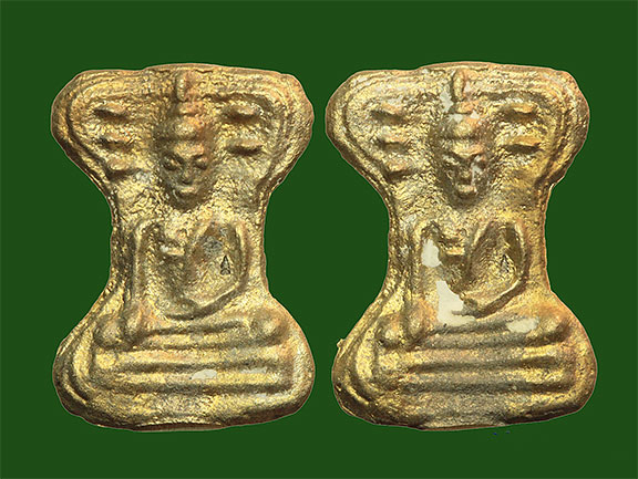 2 องค์ครับ..พระมเหศวร รุ่นเสาร์ ๕ มหามงคล หลวงพ่อคูณ ปริสุทโธ เนื้อทองผสม มีโค๊ต สร้าง ๙๙๙ องค์ สวยๆ