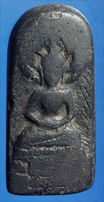 พระผงประทานพร วัดพระสิงห์ จ.เชียงใหม่ ปี 2485 ลพ.จาด ประธานปลุกเสก พิมพ์นาคปรก เนื้อผงดำหายาก