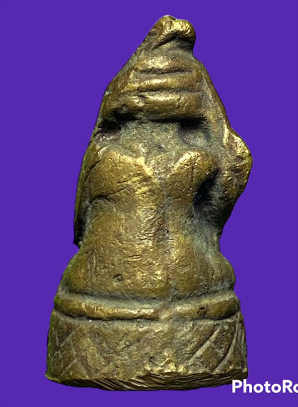 อุปคุตหล่อโบราณเนื้อทองผสม องค์ที่ 2