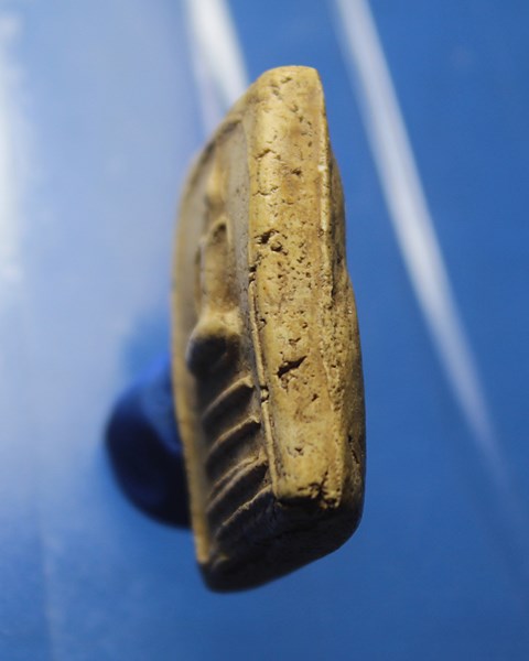 B231พระพิมพ์สมเด็จ พิมพ์ 3 ชั้น หลวงปู่อ้น วัดบางจาก สมุทรสงคราม สภาพสวย เนื้อหนึกมัน