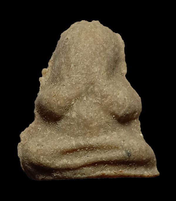 ปิดตาหลวงพ่อทองสุข วัดสะพานสูง นนทบุรี พิมพ์แจกแม่ครัว ปี12 เนื้อผงไม่ลงรัก สวยเดิม