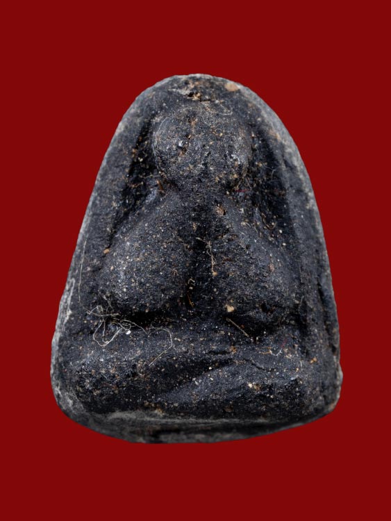 ปิดตาเม็ดบัวหลวงปู่เอี่ยม วัดหงษ์ จังหวัดปทุมธานี เนื้อผงคลุกรัก พร้อมบัตรรับประกันพระแท้