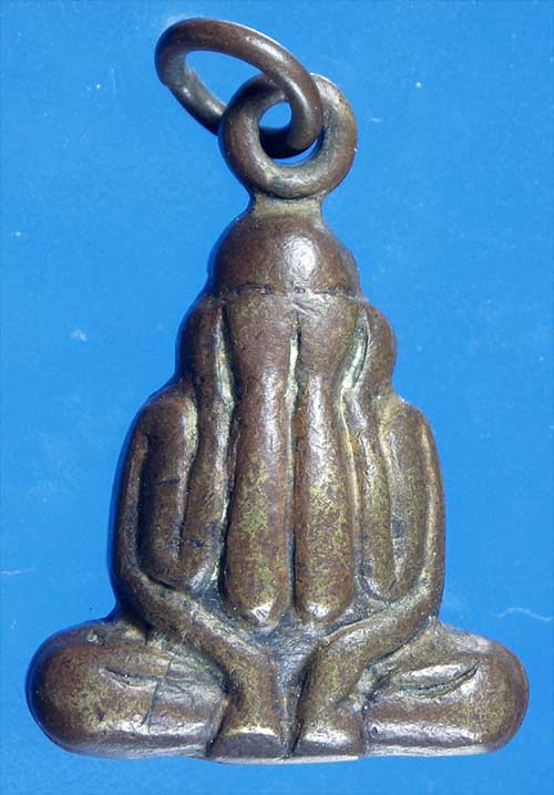 ปิดตารุ่น 3 ลพ.ยุ้ย วัดบางกะปิ กทม. เนื้อทองผสม