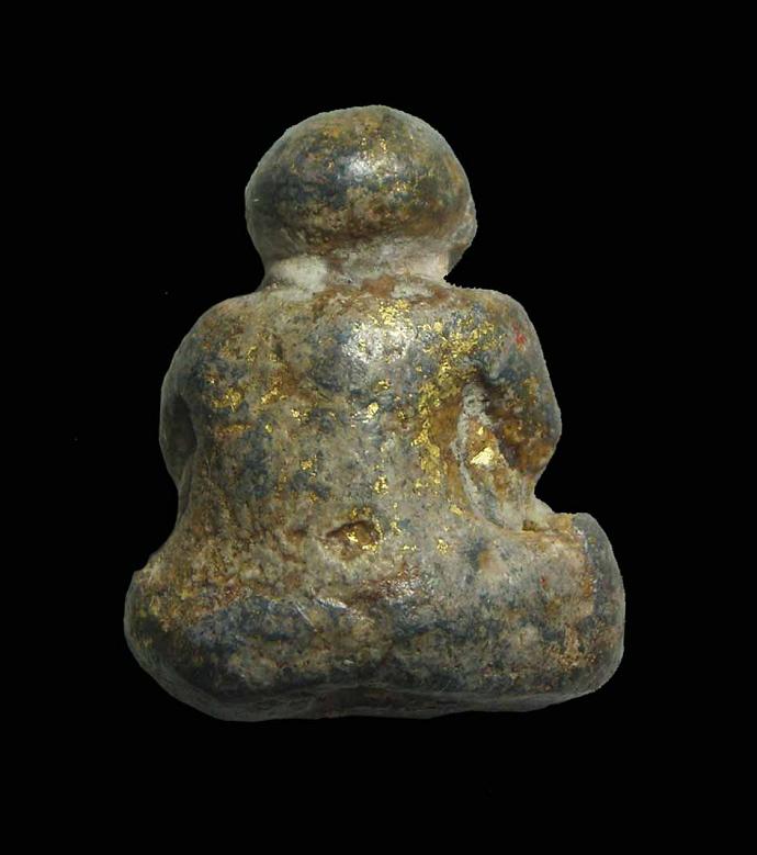 ปิดตาลพ.มุ่ย  วัดป่าระกำเหนือ  จ.นครศรีธรรมราช เนื้อชินตะกั่ว