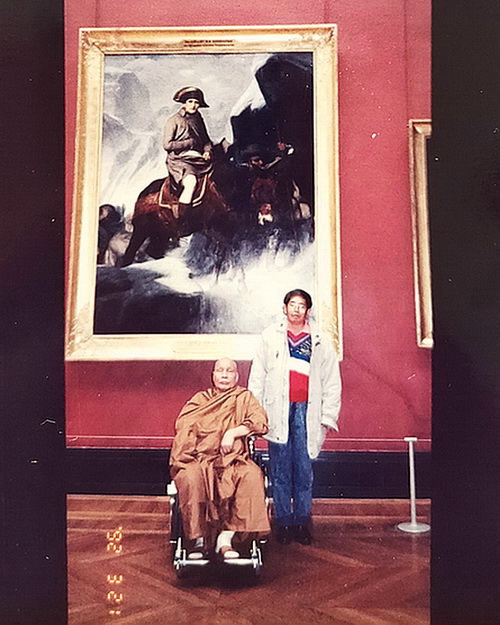 ประคำหลวงพ่ออุตตมะ วัดวังก์วิเวการาม จ.กาญจนบุรี มีเหรียญห้อยปลายประคำด้วยค่ะ