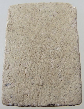 พระปิดตาหลวงปู่รอด กรุวัดขวิด (วัดแสงสิริธรรม) จ.นนทบุรี เนื้อผงพุทธคุณ สร้างประมาณ ในช่วงปี พ.ศ.244