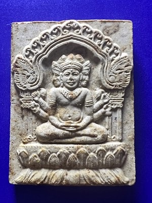 **** เคาะเดียว **** พระพรหมเนื้อผง ศิลปสวย ไม่ทราบที่