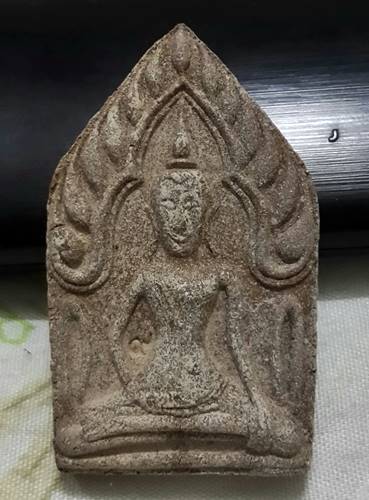 พระขุนแผนมหาสิทธิโชค เนื้อผงกะลาตาเดียว ครูบาเลิศ วัดทุงม่านใต้ ลำปาง