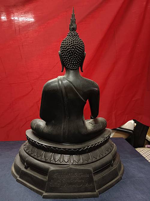 พระบูชา ภปร วัดบวรนิเวศ หน้าตัก 9 นิ้ว...../ท
