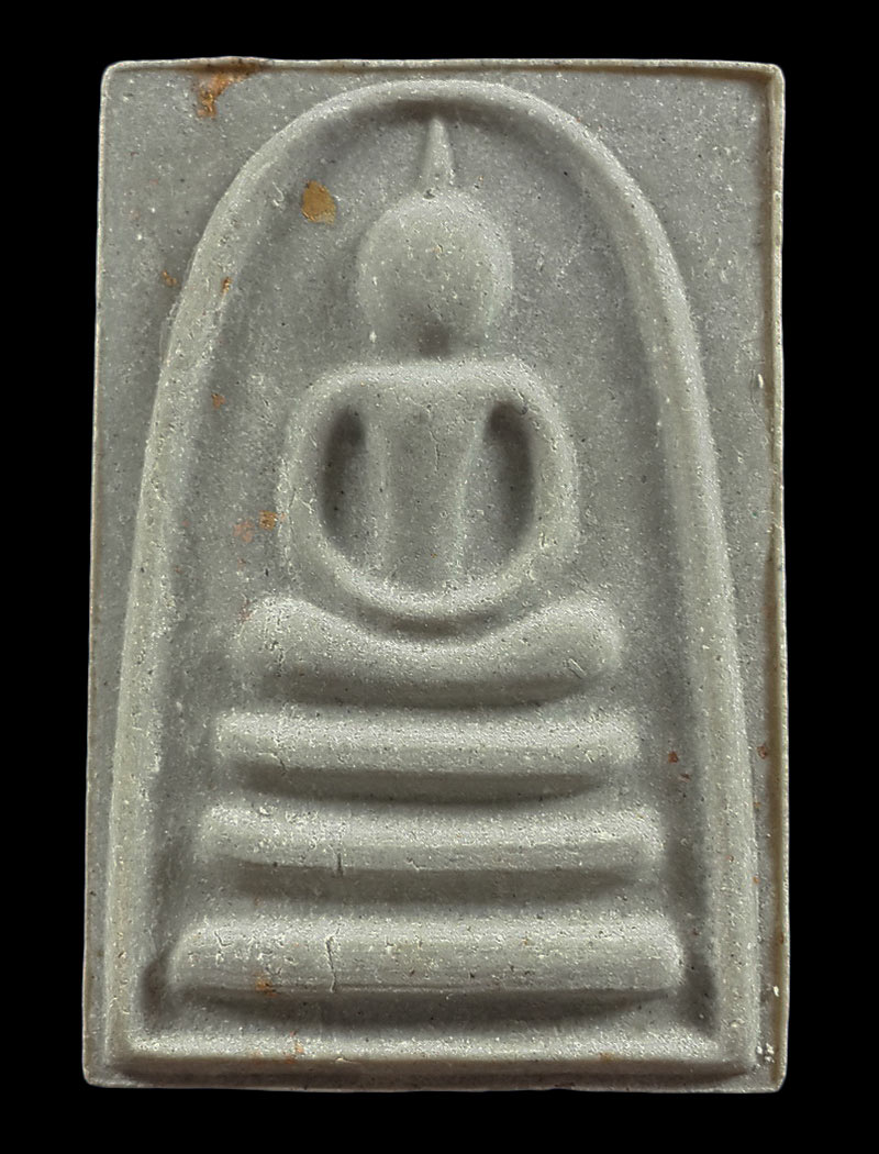 พระสมเด็จแพพันย้อนยุค หลวงพ่อแพ วัดพิกุลทอง จ.สิงห์บุรี ปี36 สอดตะกรุด3กษัตริย์ 