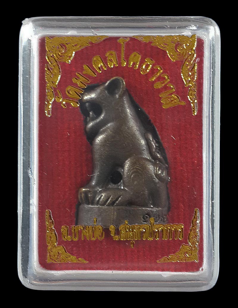 เสือหล่อ หลวงพ่อปาน วัดมงคลโคธาวาส จ.สมุทรปราการ 