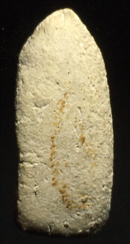 พระเนื้อผงสมเด็จพิมพ์ชนะมาร (พระแม่ธรณีบีบมวยผม) หลวงพ่อผึ่ง วัดสว่างอารมณ์ราษฎร์