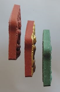 ** 3 องค์ **/พระขุนแผนพรายกุมาร"พิมพ์ใหญ่ "เนื้อผงว่านผสมมวลสารผงพรายกุมารหลวงปู่ทิมฯ