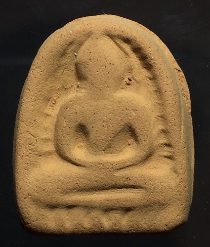 พ่อพระซุ้มกอ หลวงปี้ วัดลานหอย เนื้อดิน จ.สุโขทัย  ปี2505