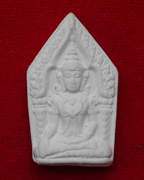 พระแก้วมรกตเนื้อปูนขาว ไม่ทราบที่