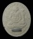 พระผงเปิดโลก หลวงปู่หงษ์ นั่งงู รุ่น เปิดโลกเสาร์ห้า มหาเศรษฐี ปี 2542 ตะกรุดเงิน