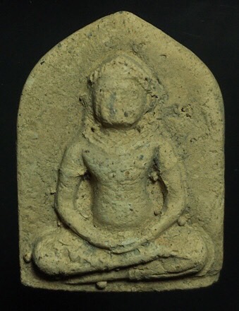 พระยอดขุนพลนั่ง เนื้อผงกระดูก หลวงพ่อพุ่ม วัดโคกสวาย จ.นครราชสีมา